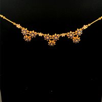 Collana Cianfrone Gioielli Donna in Oro Diamante 0.09 Ct COOR-63-198 - COOR-63-198